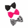 Chiffon bow hair clip