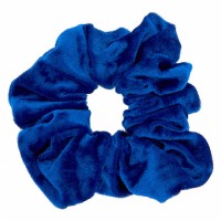 Blue velvet hair grip