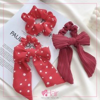 Cute Solid Color Grosgrain Bow Hair Clip